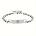 Pulsera Plateada Hombre