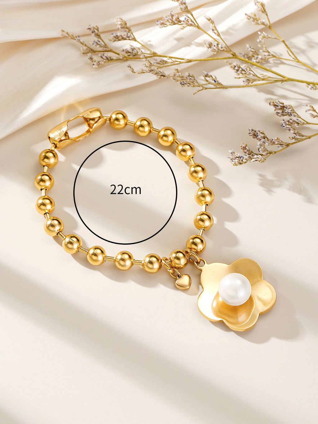 Pulsera Flor de Nácar