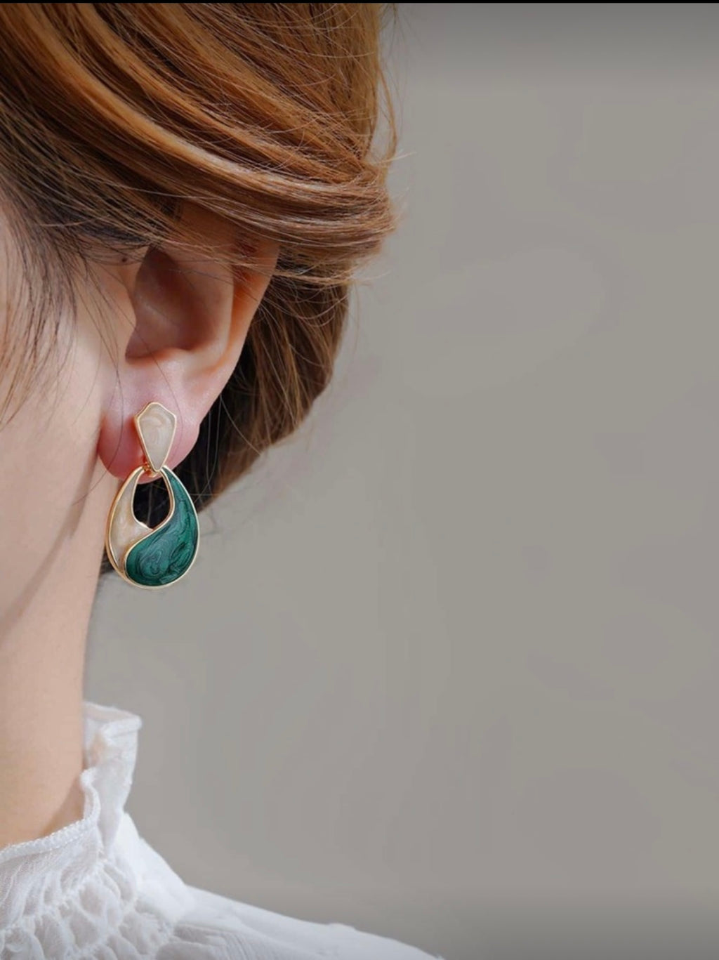 Pendientes Colgantes Marble Chic