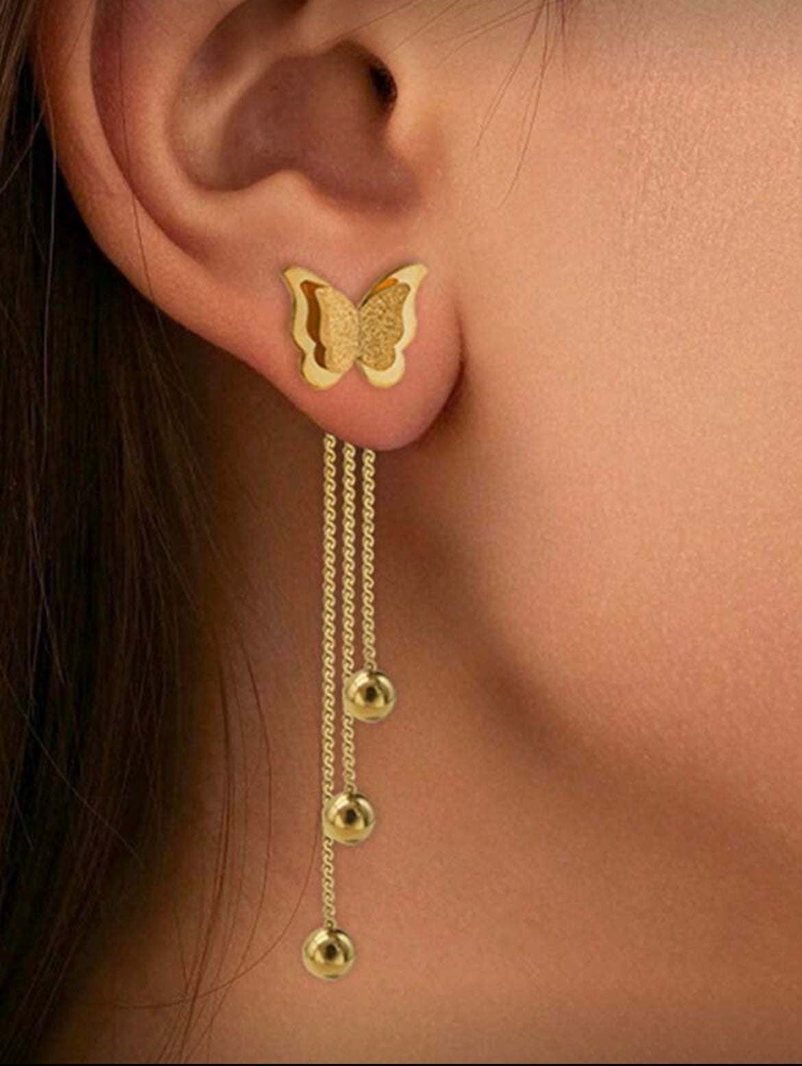 Pendientes Butterfly Cascade