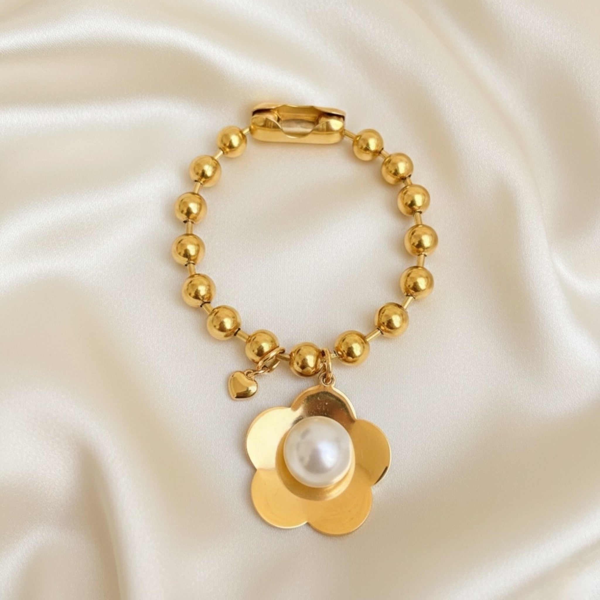 Pulsera Flor de Nácar