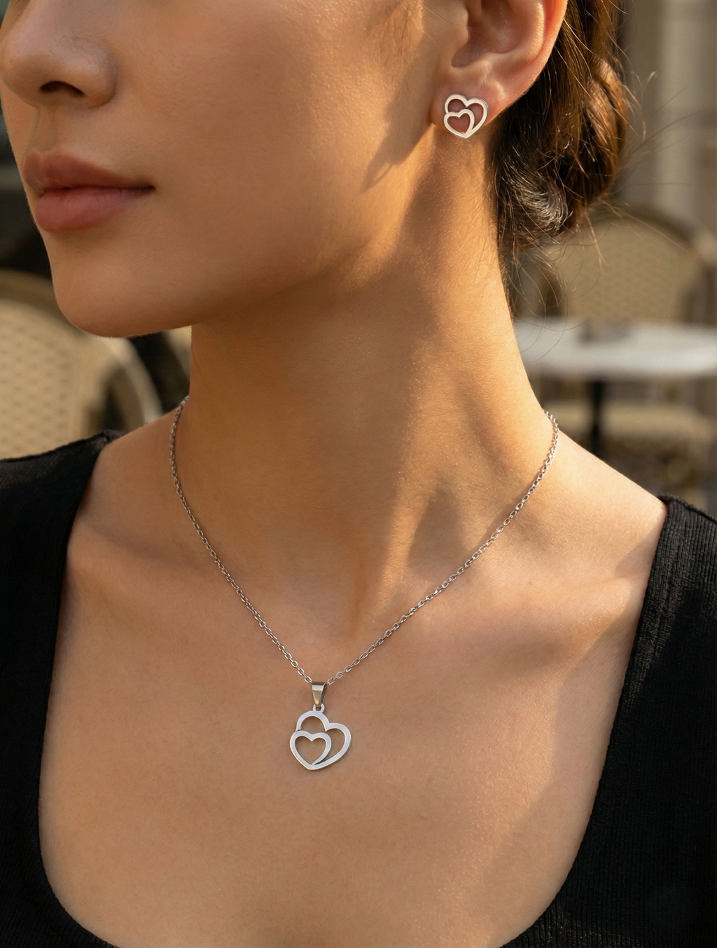 Conjunto Vínculo Plateado