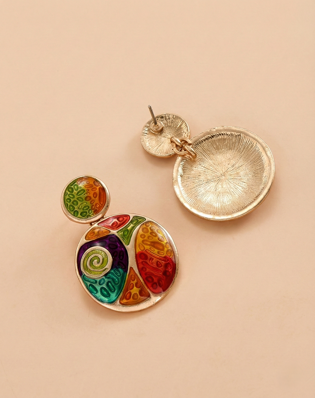 Pendientes Mosaico Artístico