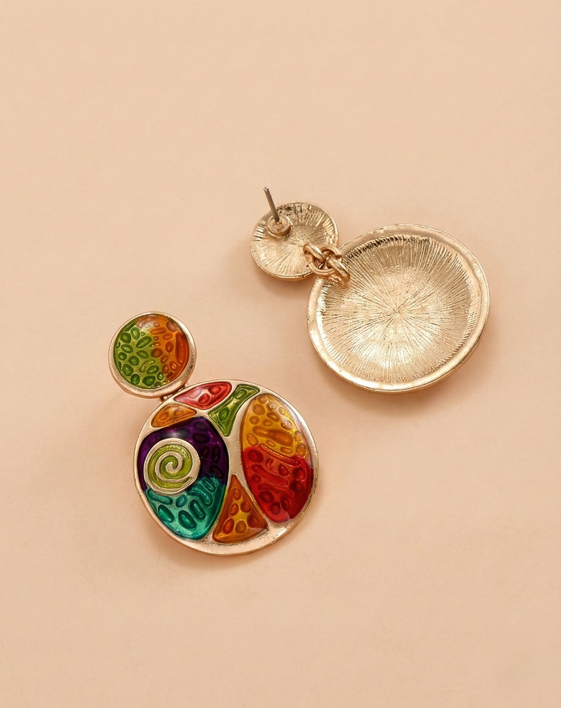 Pendientes Mosaico Artístico