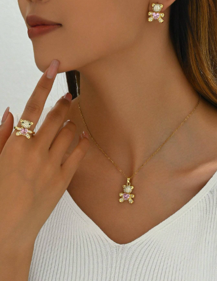 Conjunto Teddy Love