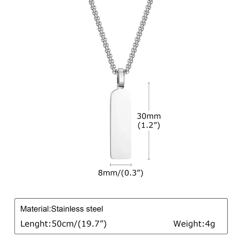 Personalizable - Collar de Barra "Legacy" Hombre